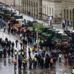 Забастовка фермеров в Германии